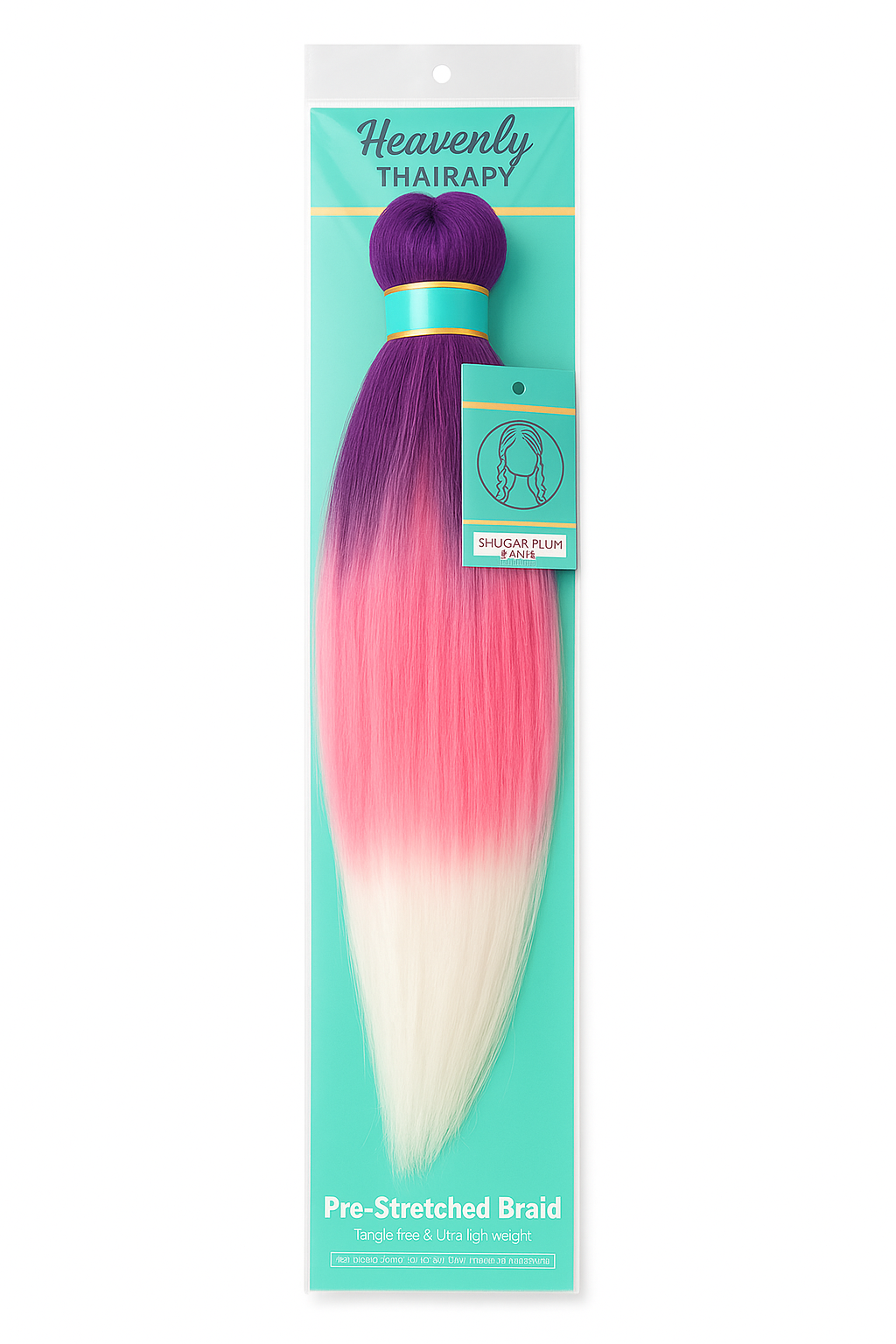 ✨ Heavenly tHAIRapy™ Pre-Stretched Braiding Hair – 26” Premium Spectra Fiber ✨