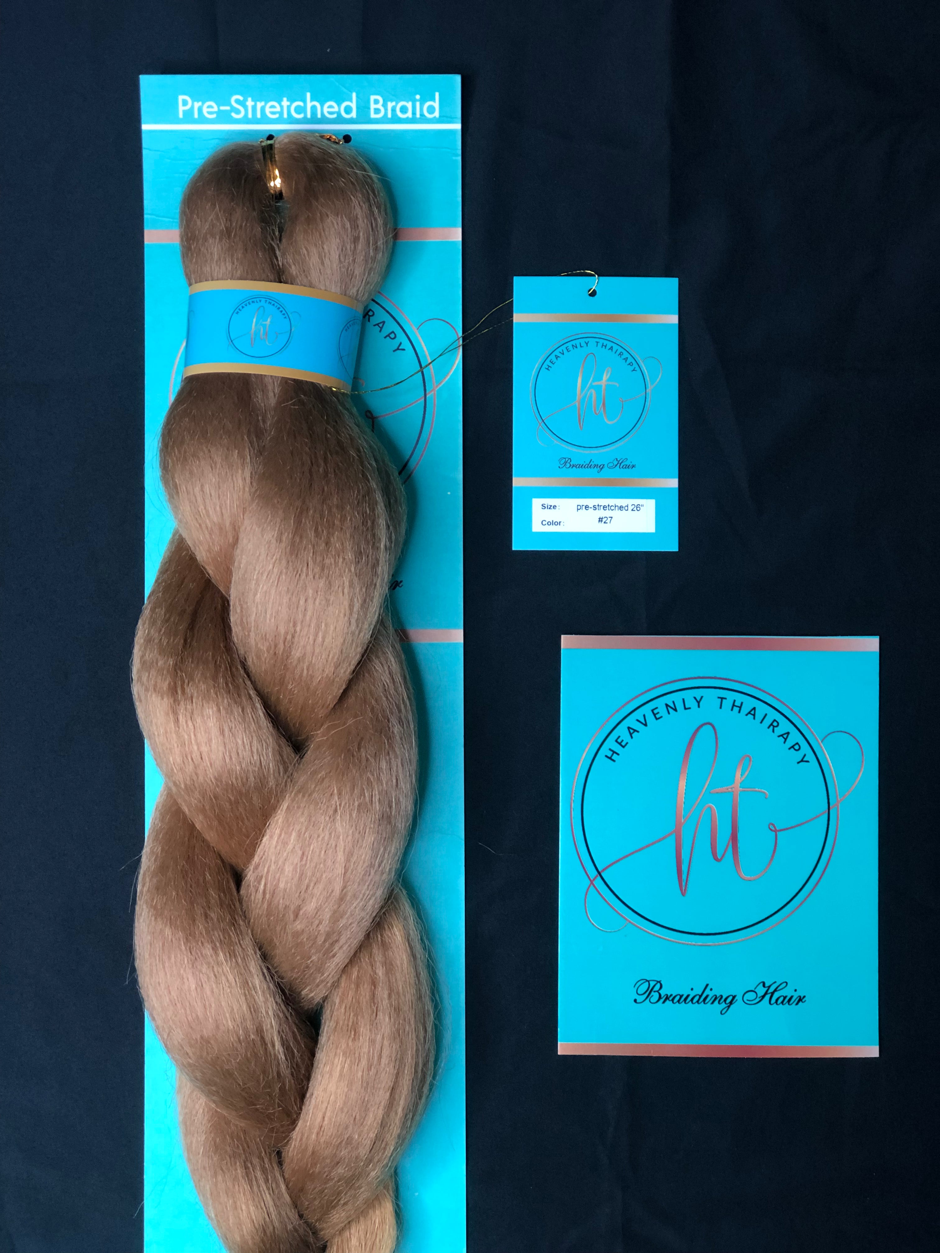 ✨ Heavenly tHAIRapy™ Pre-Stretched Braiding Hair – 26” Premium Spectra Fiber ✨
