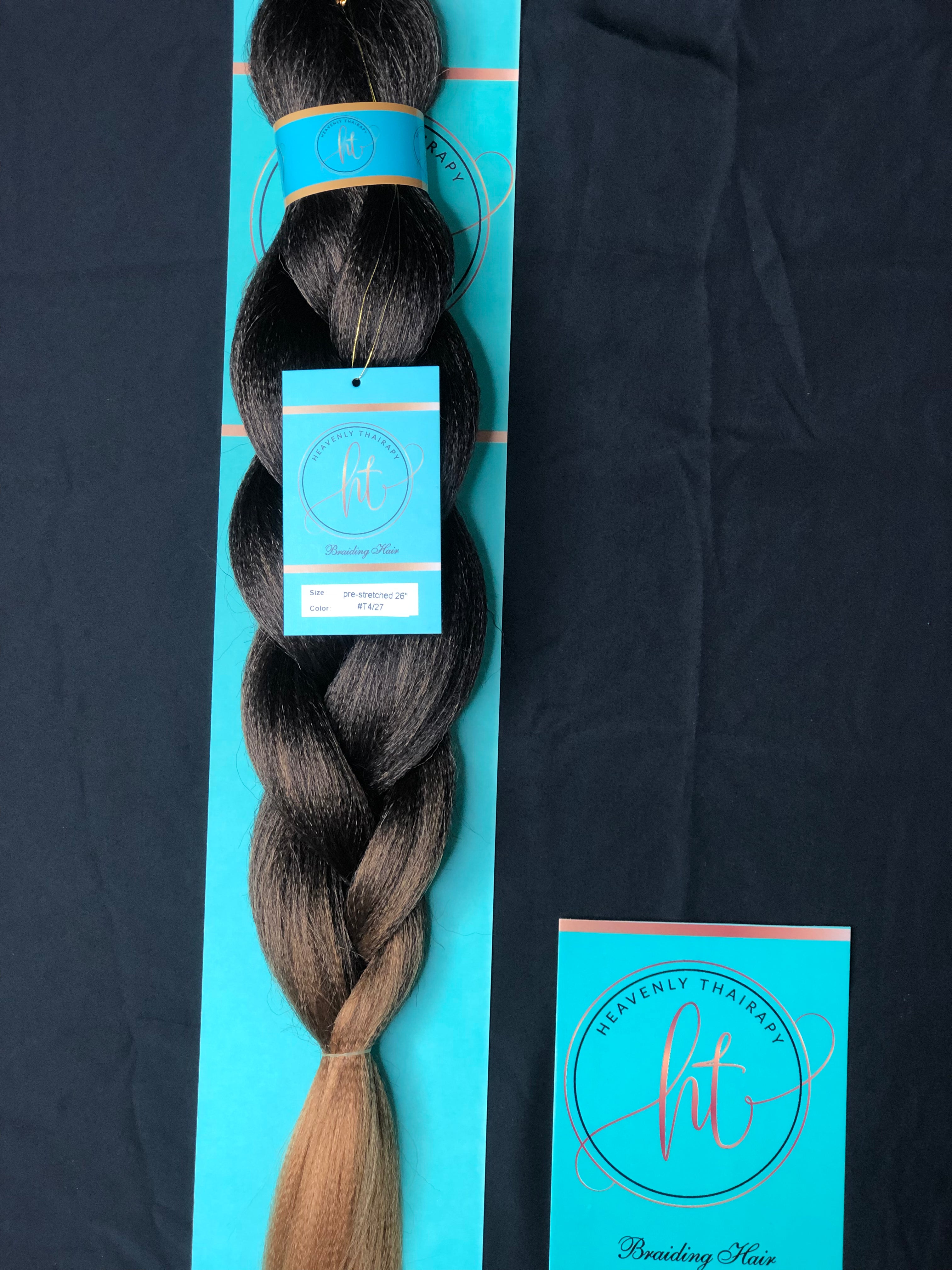 ✨ Heavenly tHAIRapy™ Pre-Stretched Braiding Hair – 26” Premium Spectra Fiber ✨
