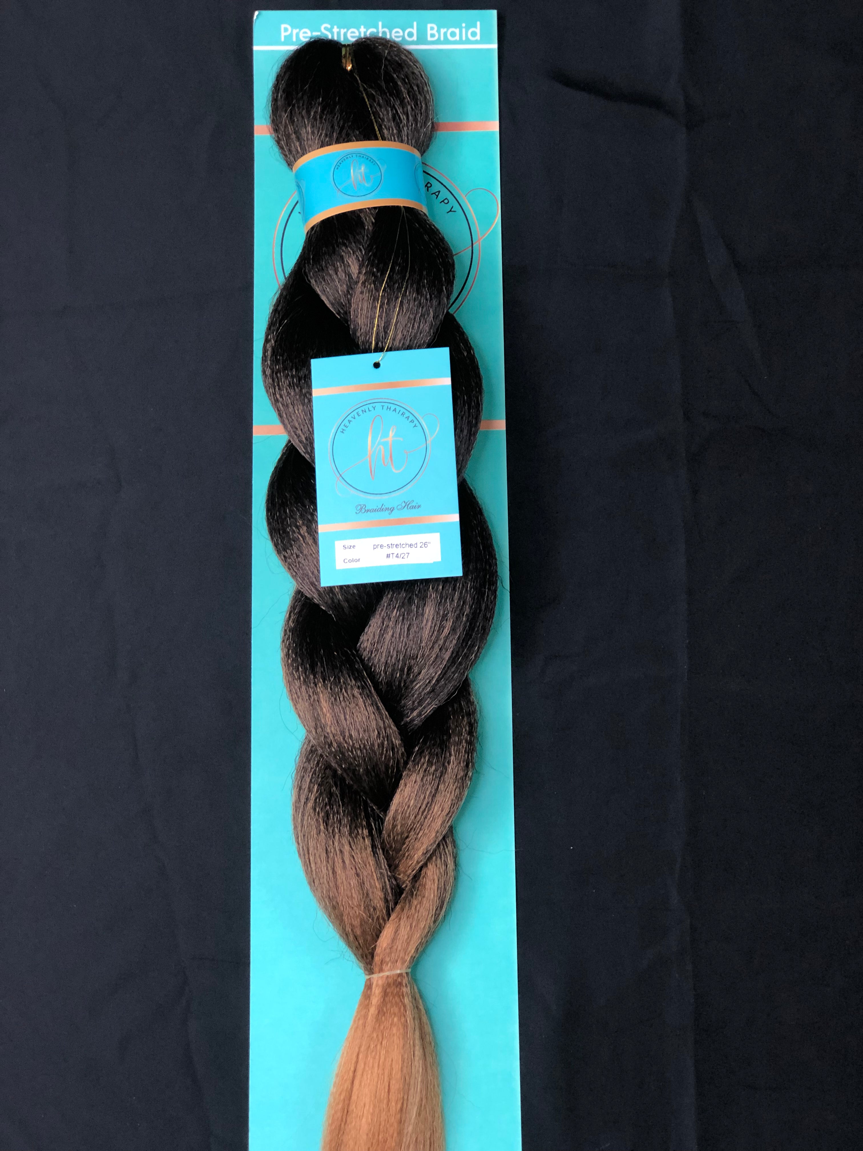 ✨ Heavenly tHAIRapy™ Pre-Stretched Braiding Hair – 26” Premium Spectra Fiber ✨