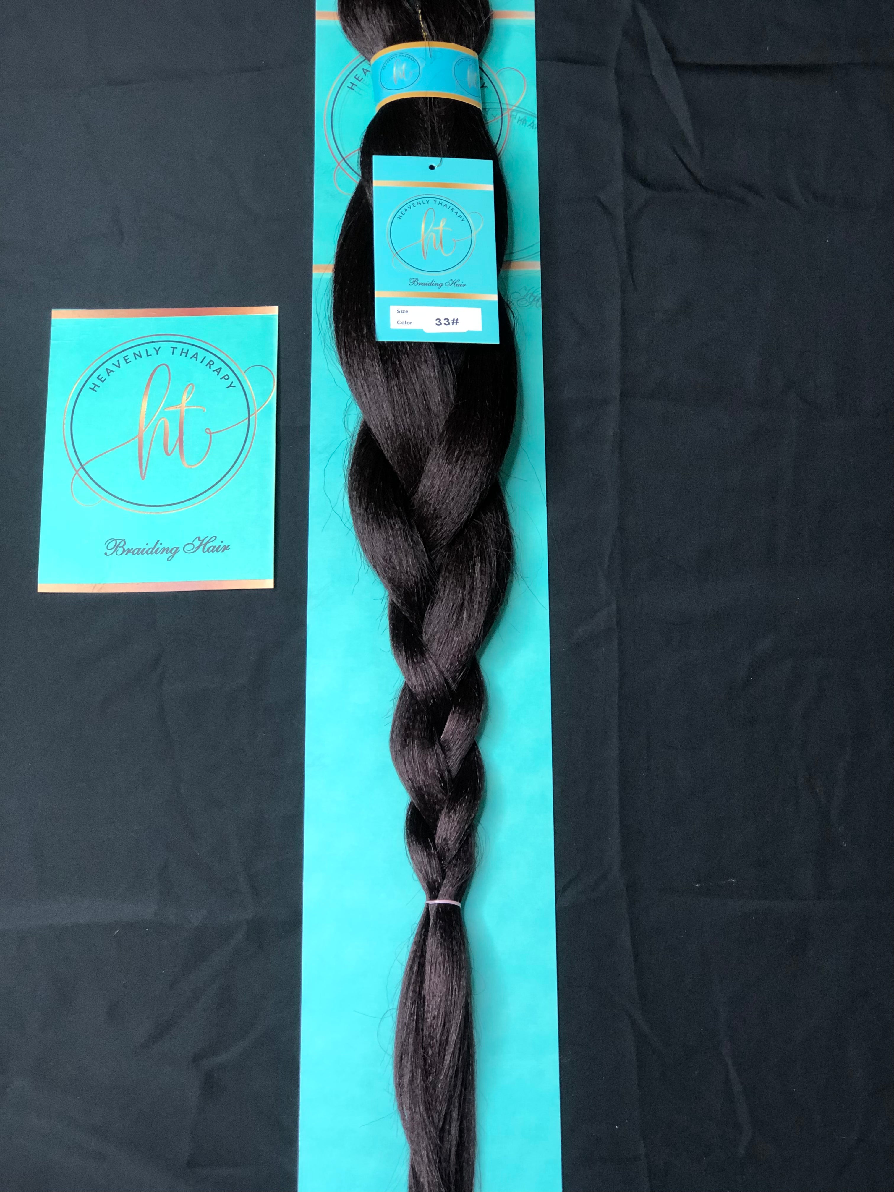 ✨ Heavenly tHAIRapy™ Pre-Stretched Braiding Hair – 26” Premium Spectra Fiber ✨