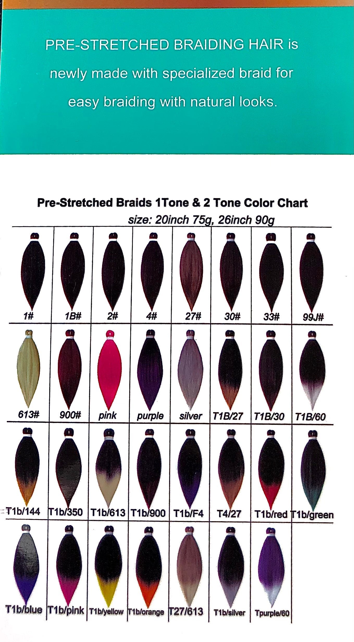 ✨ Heavenly tHAIRapy™ Pre-Stretched Braiding Hair – 26” Premium Spectra Fiber ✨
